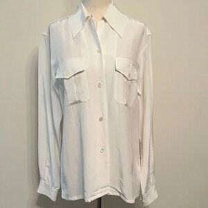 Alexa Chung for Madewell - Classic White Button-Up Women's Top. Size XS NWOT